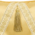 Reeva Gold Silk Cushion